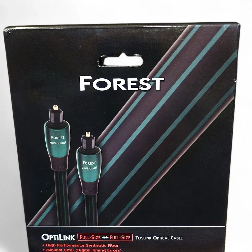 AudioQuest Forest OptiLink Optical Cable 3m 10ft Toslink Digital Audio High-Res
